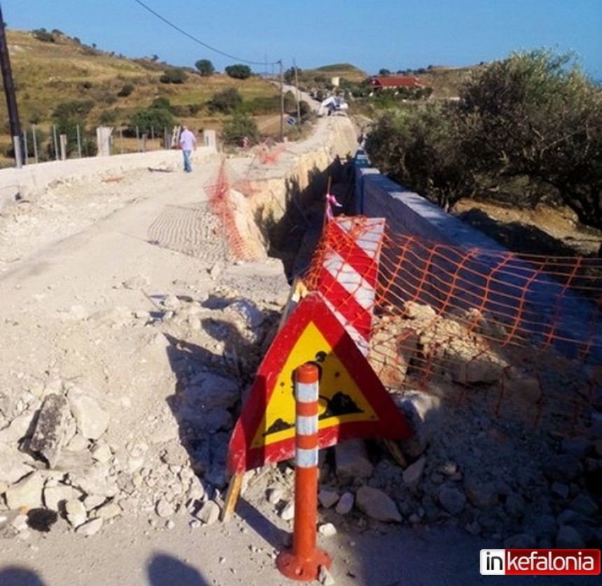 Δρόμος κλειστός, αγανάκτηση από τους κατοίκους των χωριών της Ανωγής για την καθυστέρηση του έργου!