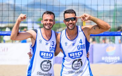 Σιδέρης &amp; Kola: Ελληνική Ψυχή στην Άμμο – Στα Προημιτελικά με Παγκόσμια Ενέργεια! 