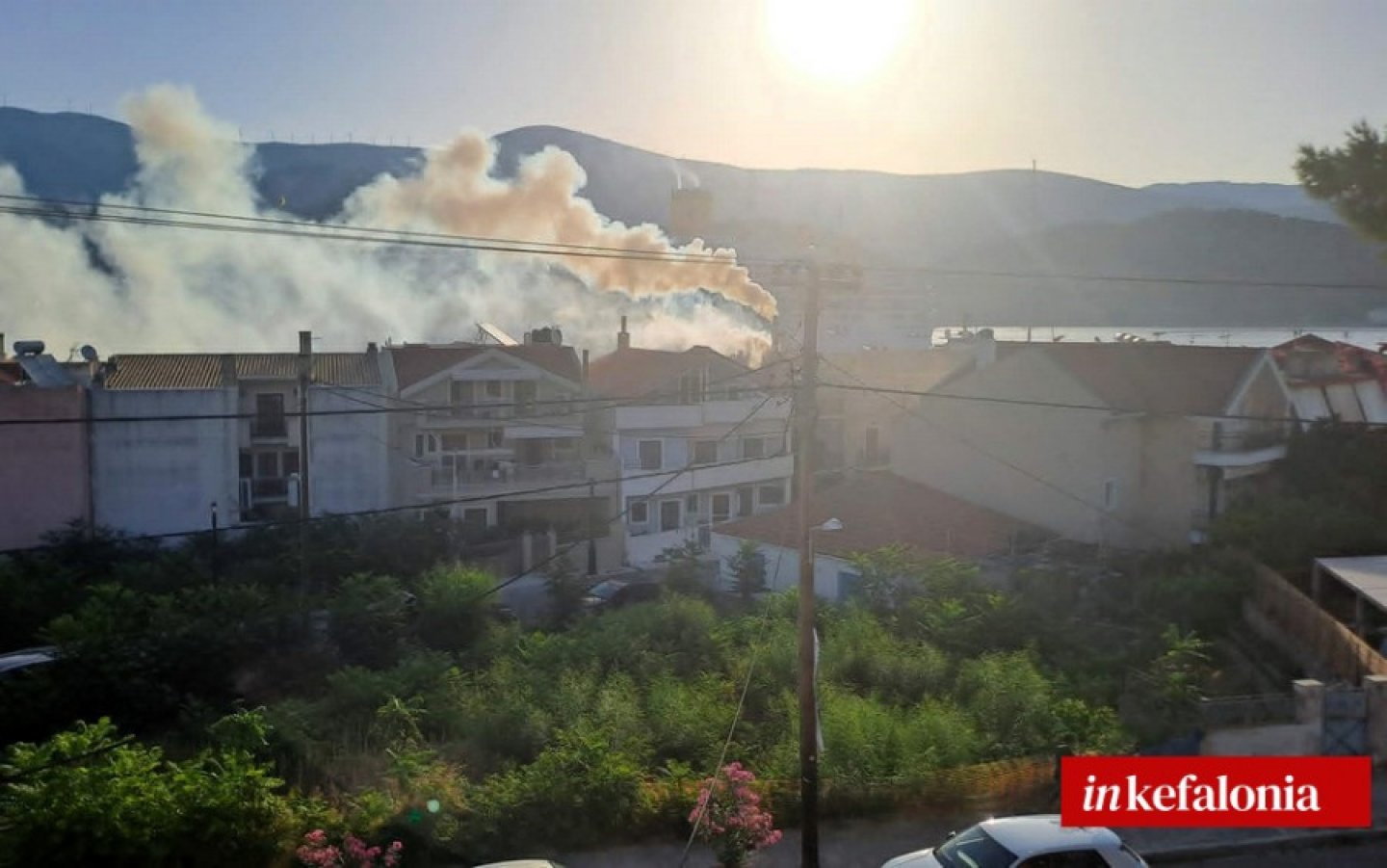 Συναγερμός στην «Παλιά Πλάκα» στο Αργοστόλι – Άμεση επέμβαση της Πυροσβεστικής