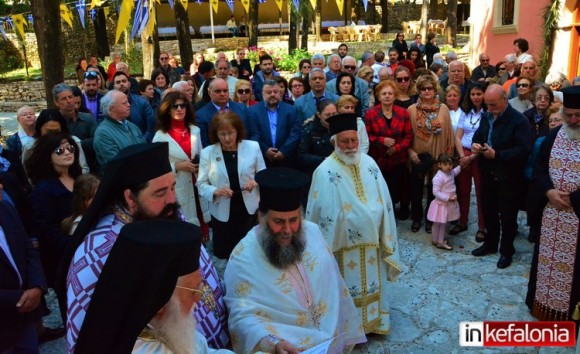 Γιορτάστηκε με μεγαλοπρέπεια ο Άγιος Γεώργιος στα Χαλιωτάτα Σάμης (εικόνες + video)