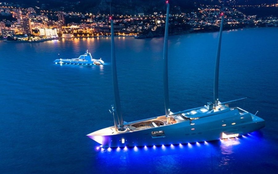 Sailing Yacht A Q: Το μεγαλύτερο ιστιοφόρο του πλανήτη σε Κεφαλονιά &amp; Ζάκυνθο