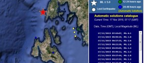 Πολύ ισχυρή σεισμική δόνηση 6,1 βαθμών στην Λευκάδα – Πολύ αισθητός και στην Κεφαλονιά!