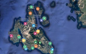Διαδραστικός Χάρτης Πληροφόρησης Προειδοποιήσεων, Υποδομών ιατρικής βοήθειας και Συγκοινωνιακών δικτύων Κεφαλονιάς-Ιθάκης