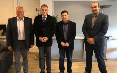 Συνάντηση εργασίας με τον Υφυπουργό Περιβάλλοντος κ. Δημήτρη Οικονόμου για το Χωροταξικό, Δασικό και Κτηματολόγιο