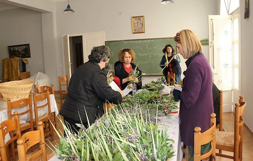 Κοργιαλένειος &amp; Λύκειο Ελληνίδων : Εργαστήριο βιωματική δράση με τα έθιμα του Πάσχα