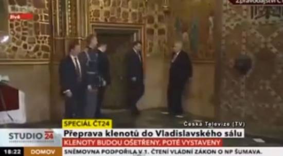 Λιώμα ο Πρόεδρος της Τσεχίας! VIDEO