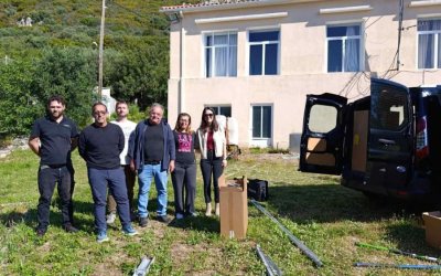 Ξεκίνησε η λειτουργία του μετεωρολογικού σταθμού στο Μαρκόπουλο με πρωτοβουλία του ΓΕΛ Πάστρας