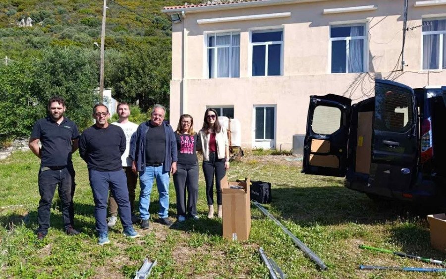 Ξεκίνησε η λειτουργία του μετεωρολογικού σταθμού στο Μαρκόπουλο με πρωτοβουλία του ΓΕΛ Πάστρας