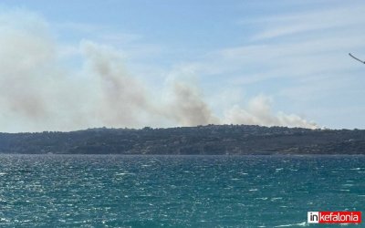 ΤΩΡΑ: Μεγάλη φωτιά στη Λειβαθώ