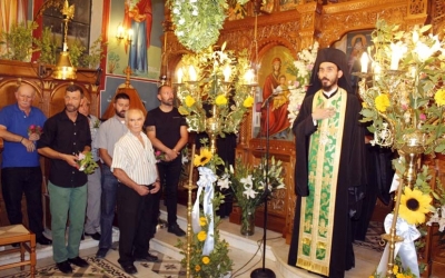 Πανηγυρικός εσπερινός της Παναγίας της Μοναστηρακιώτισσας στην περιοχή των Πρόννων (εικόνες)