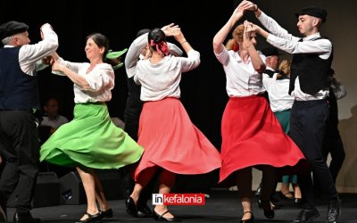Η «Ιόνιος Πνοή» μάγεψε το κοινό με ένα ξεχωριστό ταξίδι στην ελληνική παράδοση