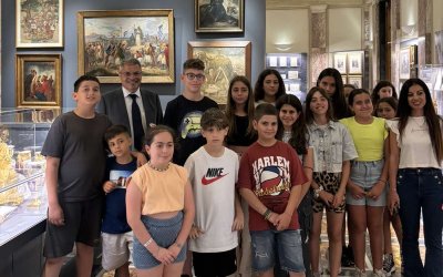 Π. Καππάτος: Υποδοχή στη Βουλή των Ελλήνων του 2ου Δημοτικού Σχολείου Ληξουρίου