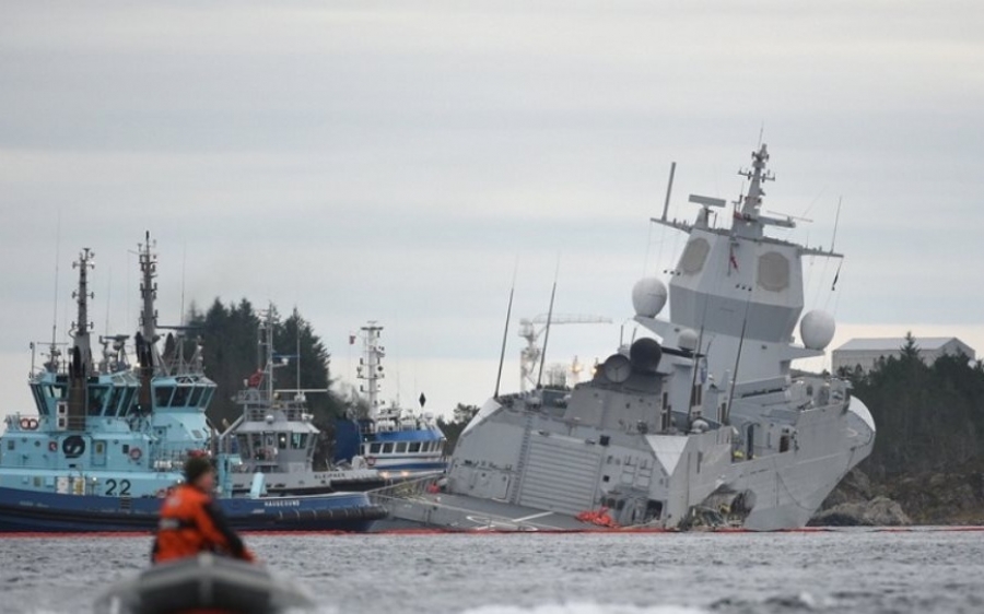 Βόρεια Θάλασσα: Οκτώ τραυματίες σε σύγκρουση ελληνόκτητου τάνκερ με νορβηγική φρεγάτα (εικόνες + video)