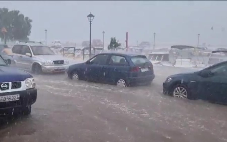 Βίντεο από την χθεσινή έντονη νεροποντή στην βόρεια Κεφαλονιά