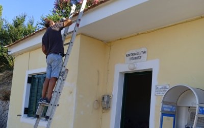 Τρωιαννάτα: "Αλλάζει όψη" το κοινοτικό γραφείο! (εικόνες)