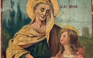 Κοργιαλένειο Μουσείο - Έκθεμα Φεβρουαρίου: &quot;Η Διδασκαλία της Παρθένου Μαρίας από την Αγία Άννα&quot;