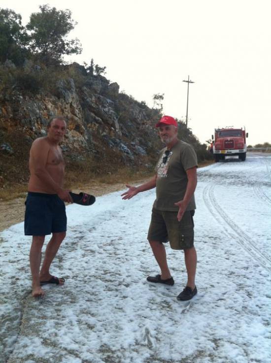 Dancing on Komitata ice!