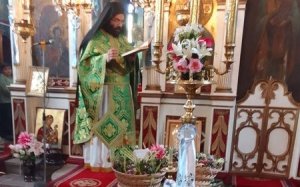 Κυριακή των Βαίων στον Ι.Ν Αγίας Παρασκευής Μεσοβουνίων (εικόνες)
