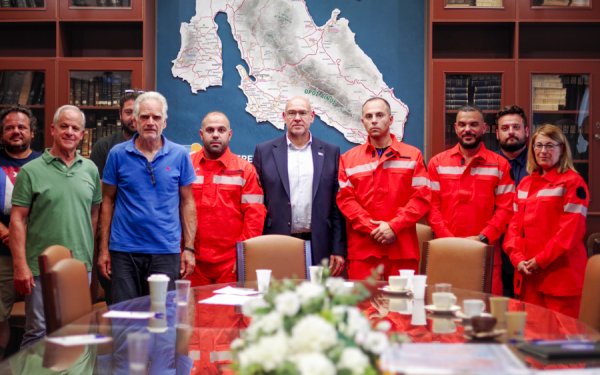 Στην Κεφαλονιά ο Γενικός Γραμματέας Πολιτικής Προστασίας – Στο επίκεντρο η αντιπυρική θωράκιση του νησιού