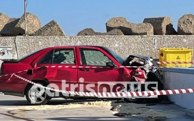 Τραγωδία στην Κυλλήνη: Ένας νεκρός σε τροχαίο στο λιμάνι