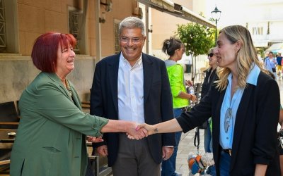 Π. Καππάτος: ''Ένα γεμάτο διήμερο με σειρά επαφών στην Κεφαλονιά μαζί με την συμπατριώτισσά μας και υποψήφια Ευρωβουλευτή Ελεονώρα Μελέτη''