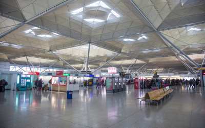 Το δημοφιλές αεροδρόμιο Stansted στο Λονδίνο