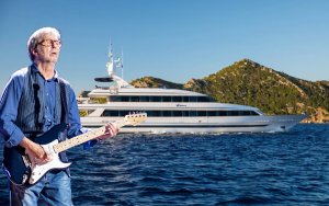 Στα νερά της Ιθάκης η εντυπωσιακή θαλαμηγός VA BENE του Έρικ Κλάπτον