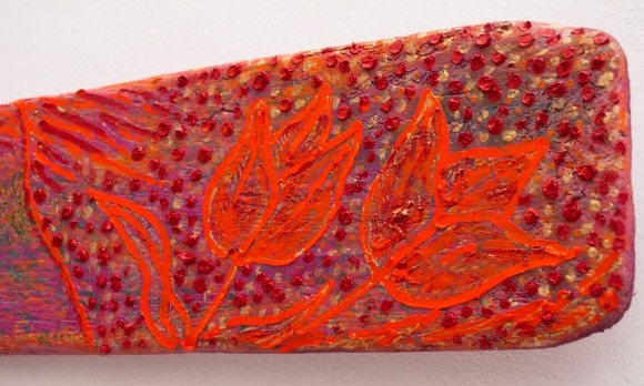 Πολύπτηχη ζωγραφική του Κώστα Ευαγγελάτου στο "Mouikis Hotel"στο Αργοστόλι