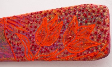 Πολύπτηχη ζωγραφική του Κώστα Ευαγγελάτου στο "Mouikis Hotel"στο Αργοστόλι