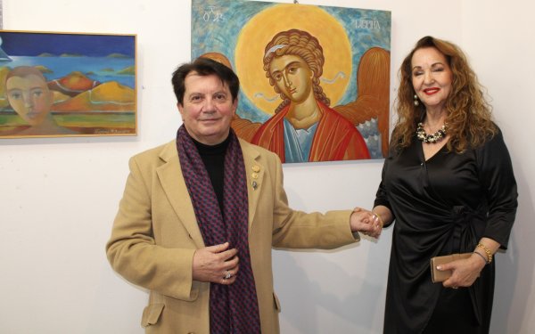 Βράβευση των Κώστα Ευαγγελάτου και Τάκη Λουκάτου στον Ελληνογαλλικό Σύνδεσμο