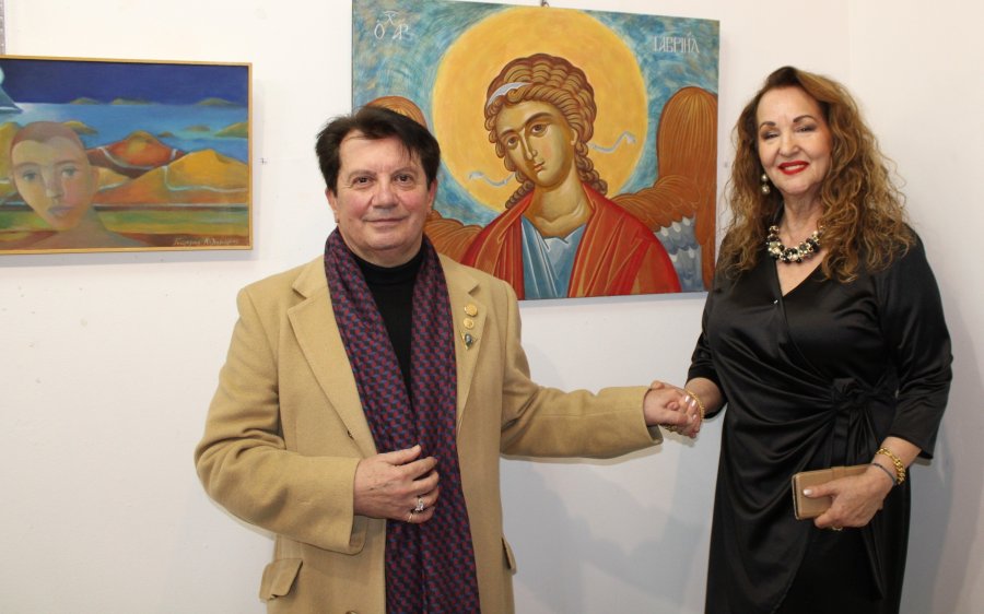 Βράβευση των Κώστα Ευαγγελάτου και Τάκη Λουκάτου στον Ελληνογαλλικό Σύνδεσμο