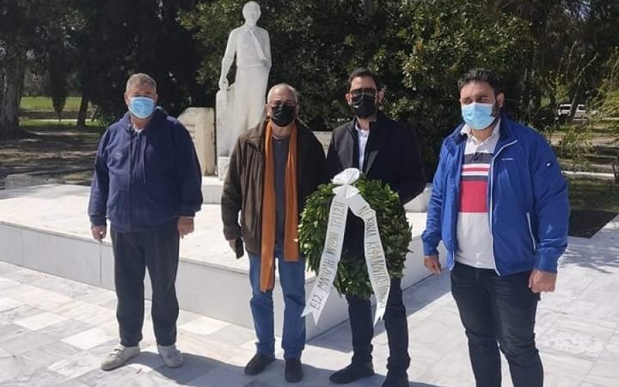 Τίμησε τη μνήμη του Αντώνη Τρίτση το τοπικό ΚΙΝΑΛ (εικόνες)