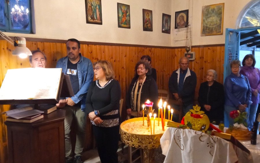 Σε ζεστό και γιορτινό κλίμα ο Εσπερινός του Αγίου Νικολάου στα Τρωιαννάτα