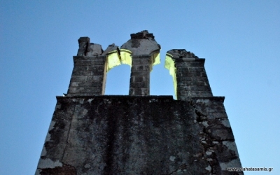 Οι Β' Χαιρετισμοί για εργαζόμενους, στην Ι. μονή Αγριλίων Σάμης