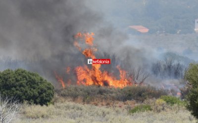 ΕΚΤΑΚΤΟ - Αναζωπήρωση της πυρκαγιάς στη Λειβαθώ