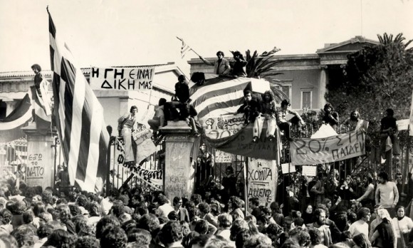 Σαν σήμερα η εξέγερση του Πολυτεχνείου