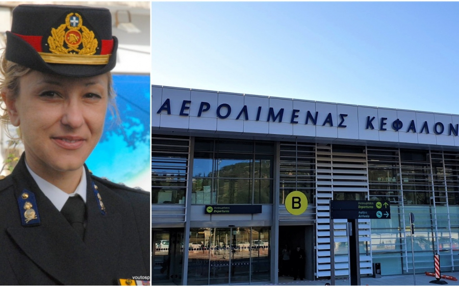 Η Θεοδώρα Γόντικα νέα διοικητής της Πυροσβεστικής Υπηρεσίας Αεροδρομίου Κεφαλονιάς