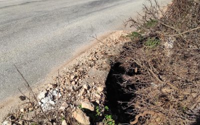 Κωνσταντάτος προς Περιφέρεια: «Ελέγξετε τον επαρχιακό δρόμο στη θέση, Κριτονού πριν γίνει ατύχημα»