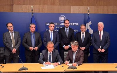 Ο Υπουργός Μεταφορών Χρίστος Δήμας για την υπογραφή της σύμβασης επισκευής των σεισμόπληκτων στο Ληξούρι