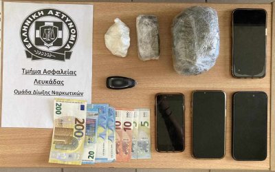 Λευκάδα: Σύλληψη 4 ατόμων για διακίνηση ναρκωτικών ουσιών