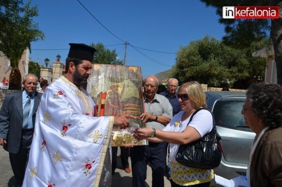 Μεγαλοπρεπής Ιερά  πανήγυρης Αγίου Χριστοφόρου στα Φάρσα