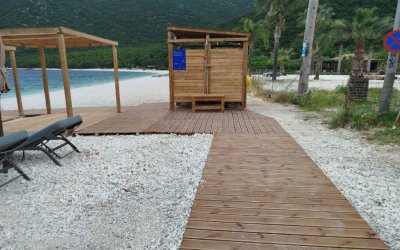 Σύγχρονες υποδομές για την αυτόνομη πρόσβαση ΑμεΑ στην Αντίσαμο. Ακολουθούν Έμπλυση και Άσσος