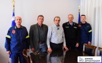 Ενίσχυση συνεργασίας Δήμου Αργοστολίου και Πυροσβεστικής ενόψει αντιπυρικής περιόδου