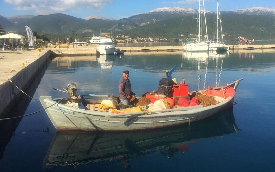 Όμορφο πρωινό στο Λιμάνι της Σάμης...