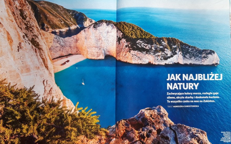 Η Ζάκυνθος προβάλλεται στο "NATIONAL GEOGRAPHIC TRAVELLER", στην Πολωνία