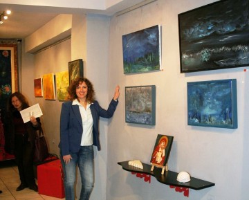 H Παυλίνα Μαυρίδου εκθέτει τα έργα της στην Αίθουσα &quot;Art Koλonaki&quot;