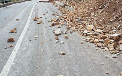 Κουρής: Προσοχή στο οδικό δίκτυο λόγω φερτών υλικών