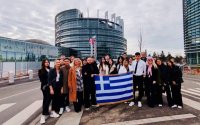 Γενικό Λύκειο Τυχερού Έβρου, Γυμνάσιο με Λυκειακές Τάξεις Μεσοβουνίων Κεφαλονιάς στο Ευρωκοινοβούλιο στο Στρασβούργο