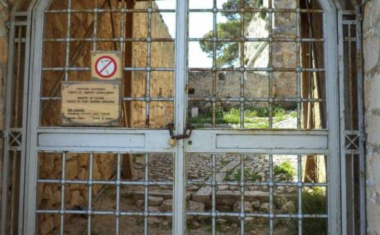 Παραμένει το «λουκέτο» στο κάστρο Αγ. Γεωργίου