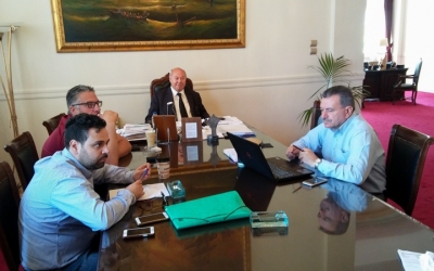 Συνάντηση Δημάρχου με Περιφερειἀρχη για το ΕΣΠΑ 2014-2020